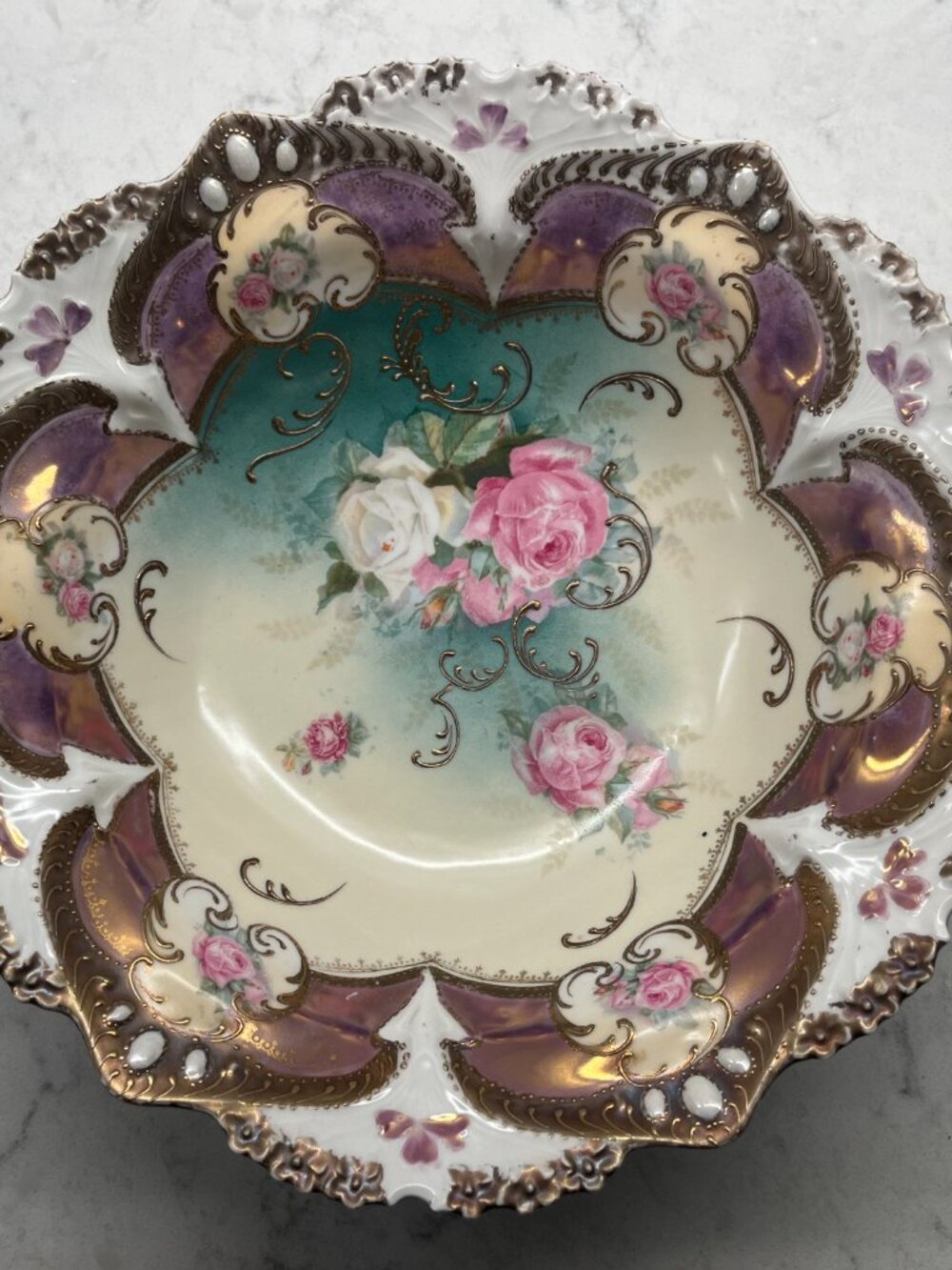 Antique R.S. Prussia Porcelain Bowl